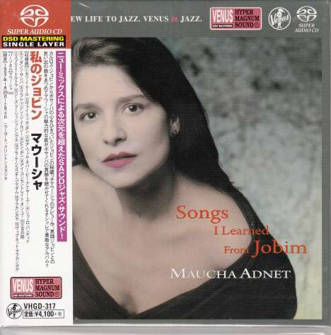 Maucha Adnet (geb. 1963): Songs I Learned From Jobim (Digibook Hardcover), Super Audio CD Non-Hybrid