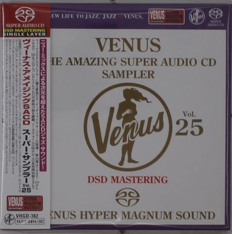 Venus Amazing Sacd Super Sampler Vol.25 (Digibook Hardcover), Super Audio CD Non-Hybrid