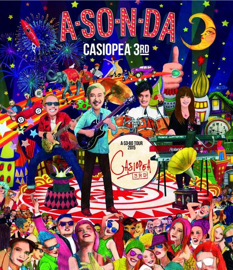 Casiopea: A-SO-N-DA: A-SO-BO Tour 2015, Blu-ray Disc
