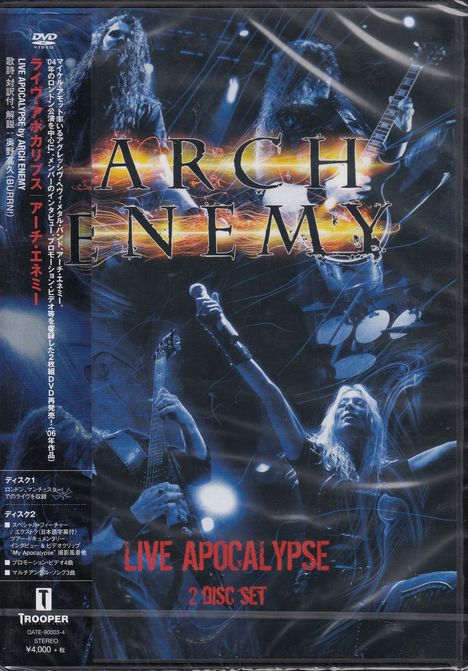 Arch Enemy: Live Apocalypse, 2 DVDs