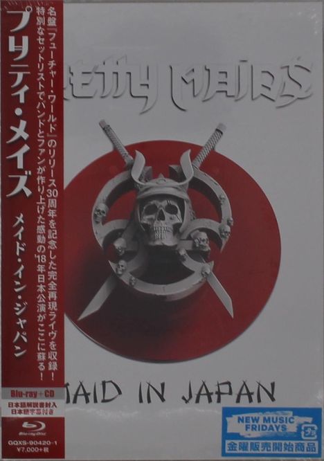 Pretty Maids: Maid In Japan: Future World Live, 1 CD und 1 Blu-ray Disc