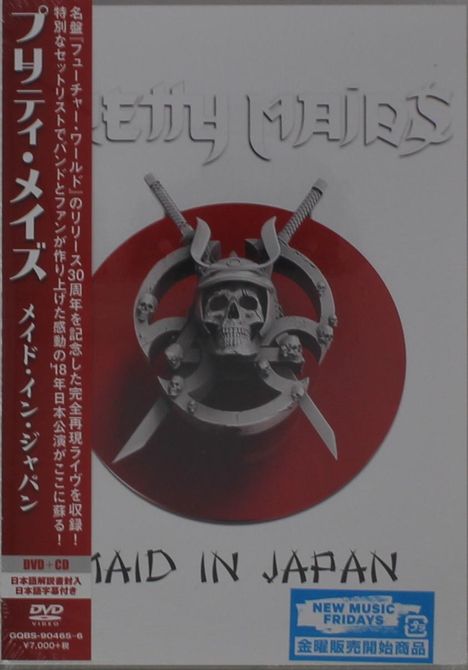 Pretty Maids: Maid In Japan: Future World Live, 1 CD und 1 DVD