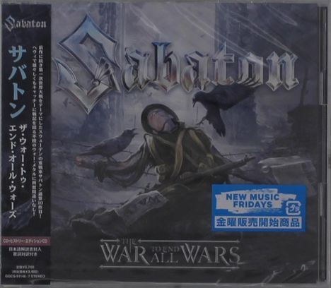 Sabaton: The War To End All Wars, 2 CDs