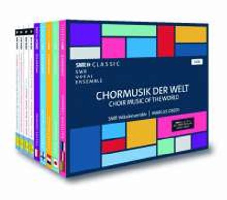 SWR Vokalensemble Stuttgart - Chormusik der Welt, 9 CDs