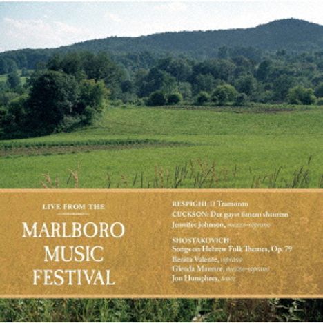 Live from the Marlboro Music Festival, CD