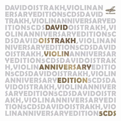 David Oistrach - Anniversary Edition, 5 CDs