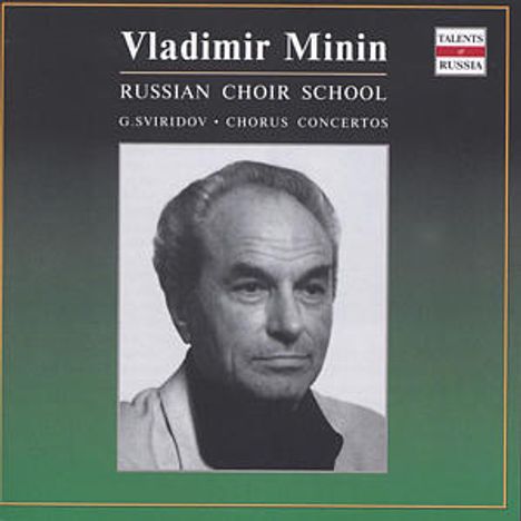 Georgi Sviridov (1915-1998): Chorwerke, CD