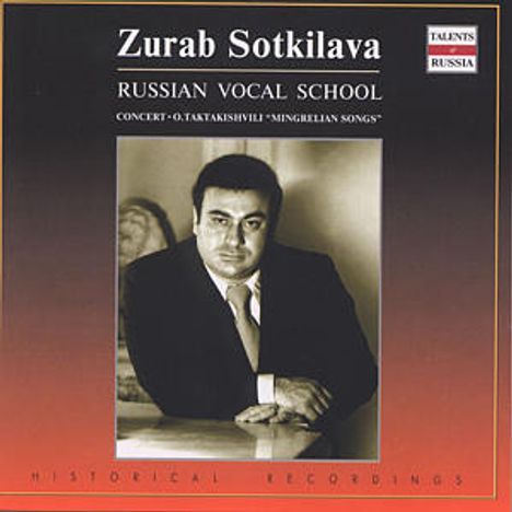 Zurab Sotkilava singt Arien &amp; Lieder, CD