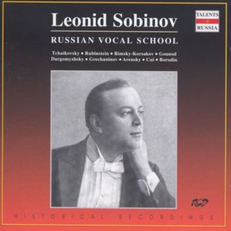 Leonid Sobinov - Russian Vocal School, CD