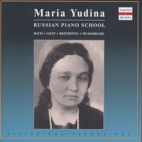 Maria Yudina,Klavier, CD