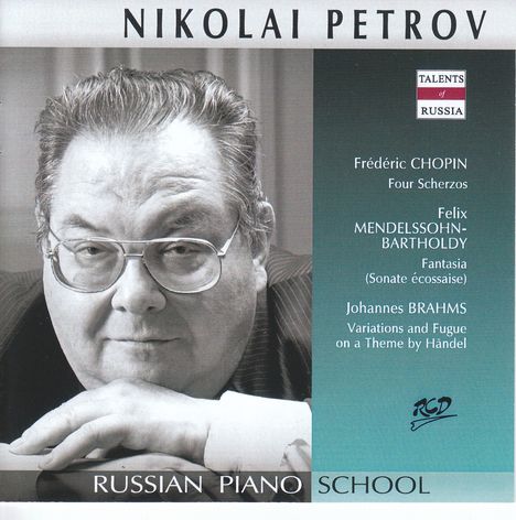 Nikolai Petrov - Russian Piano School, CD