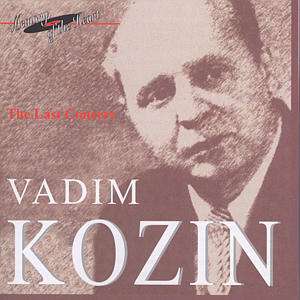 Vadim Kozin - The Last Concert, CD