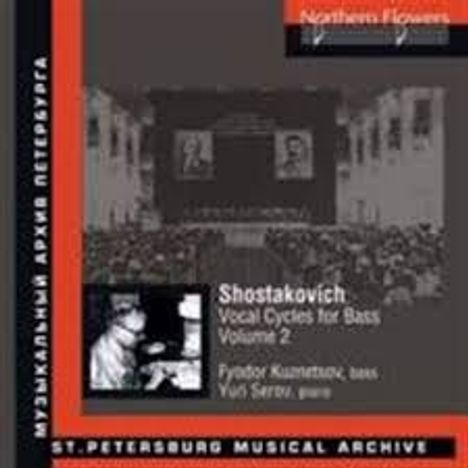 Dmitri Schostakowitsch (1906-1975): Liederzyklen für Bass &amp; Klavier Vol.2, CD