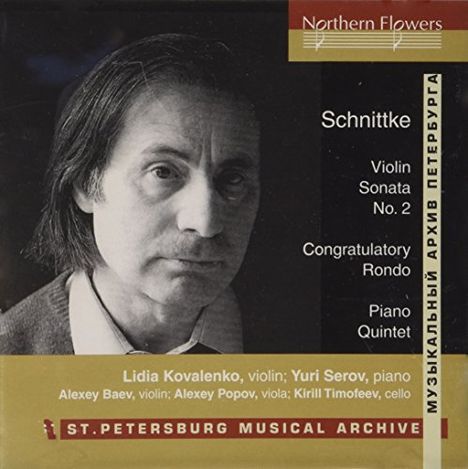 Alfred Schnittke (1934-1998): Sonate für Violine &amp; Klavier Nr.2, CD
