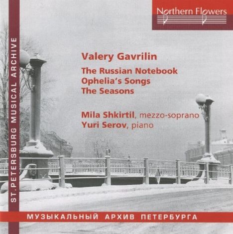 Valeri Gavrilin (1939-1999): Lieder, CD