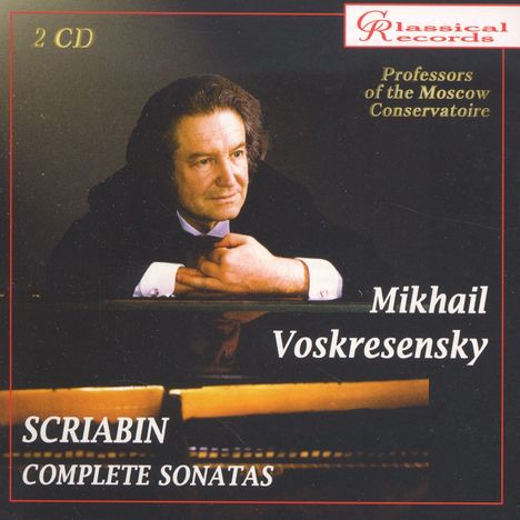 Alexander Scriabin (1872-1915): Klaviersonaten Nr.1-10, 2 CDs