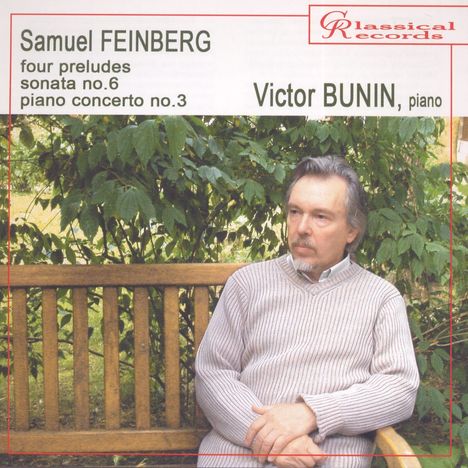 Samuel Feinberg (1890-1962): Klaviersonate Nr.6, CD