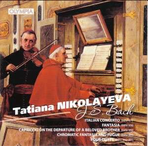 Tatiana Nikolayeva spielt Bach, CD