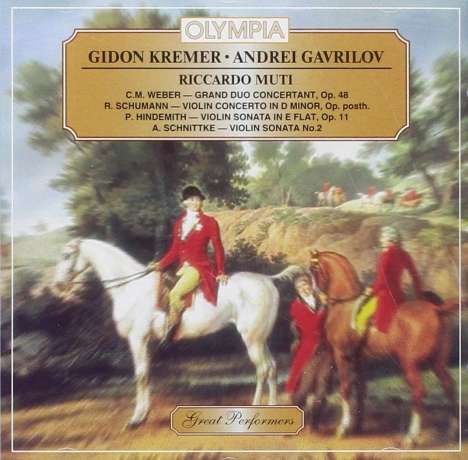 Robert Schumann (1810-1856): Violinkonzert d-moll, CD