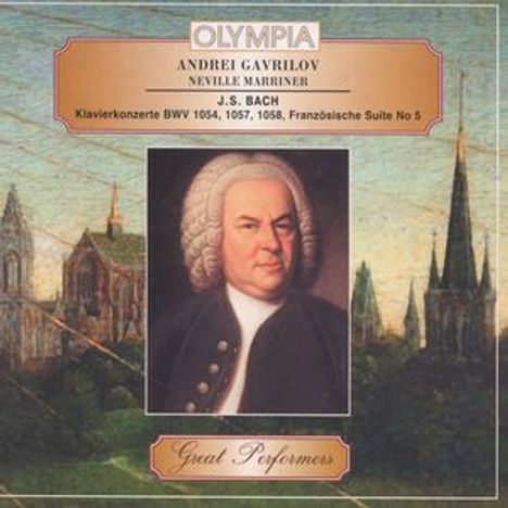 Johann Sebastian Bach (1685-1750): Klavierkonzerte BWV 1054,1057,1058, CD