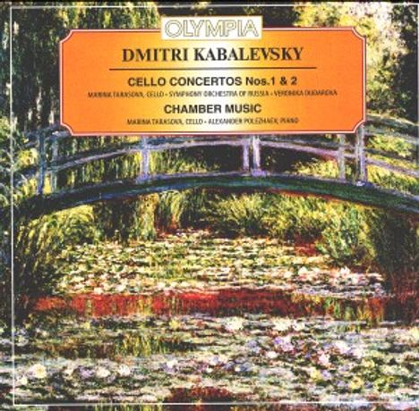 Dimitri Kabalewsky (1904-1987): Cellokonzerte Nr.1 &amp; 2, CD