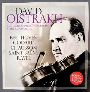 David Oistrach - Beethoven / Godard / Chausson / Saint-Saens / Ravel, CD