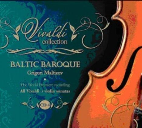 Antonio Vivaldi (1678-1741): Sonaten für Violine &amp; Bc RV 16-20, CD