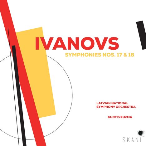 Janis Ivanovs (1906-1983): Symphonie Nr.17 &amp; 18, CD