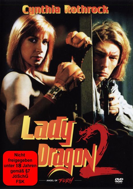 Lady Dragon 2 - Angel of Fury, DVD