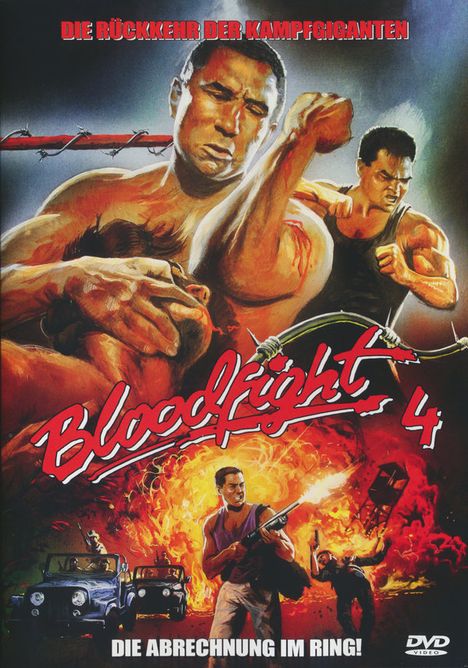 Bloodfight 4, DVD