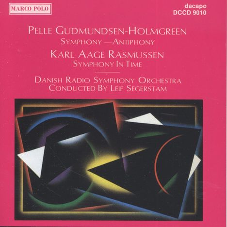 Karl Aage Rasmussen (geb. 1947): Symphony in Time, CD