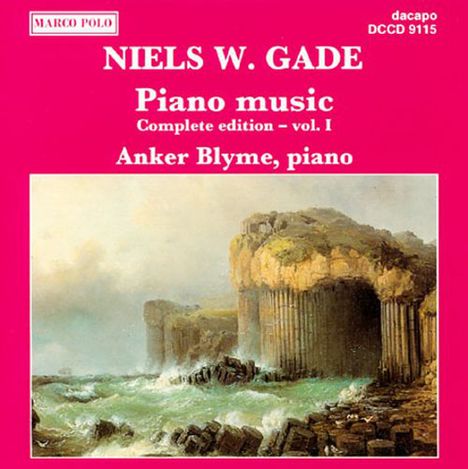 Niels Wilhelm Gade (1817-1890): Klavierwerke Vol.1, CD