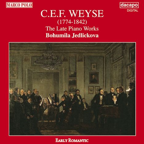 Christoph Ernst Friedrich Weyse (1774-1842): Klavierwerke, CD