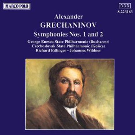 Alexander Gretschaninoff (1864-1956): Sinfonien 1+2, CD
