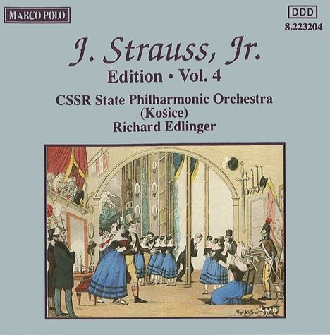 Johann Strauss II (1825-1899): Johann Strauss Edition Vol.4, CD