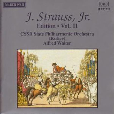 Johann Strauss II (1825-1899): Johann Strauss Edition Vol.11, CD
