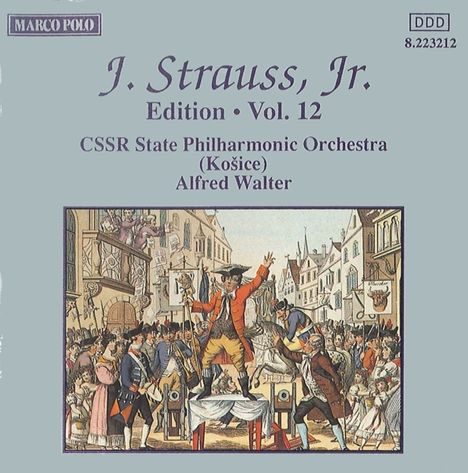 Johann Strauss II (1825-1899): Johann Strauss Edition Vol.12, CD
