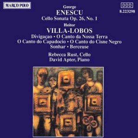 Heitor Villa-Lobos (1887-1959): Werke f.Cello &amp; Klavier, CD