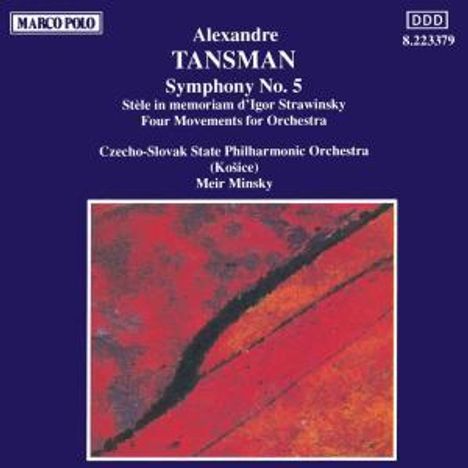 Alexandre Tansman (1897-1986): Symphonie Nr.5, CD