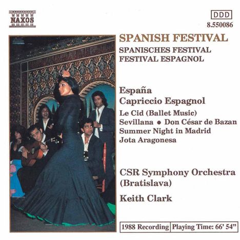 Spanisches Festival, CD
