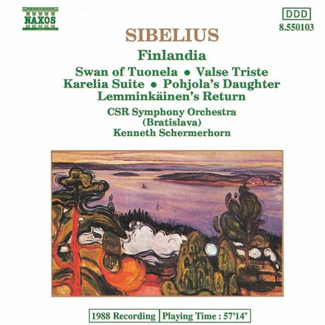 Jean Sibelius (1865-1957): Finlandia op.26,7, CD