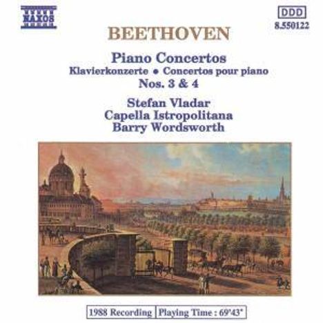 Ludwig van Beethoven (1770-1827): Klavierkonzerte Nr.3 & 4, CD