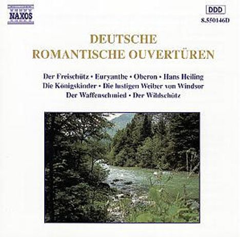 Deutsche romantische Ouvertüren, CD