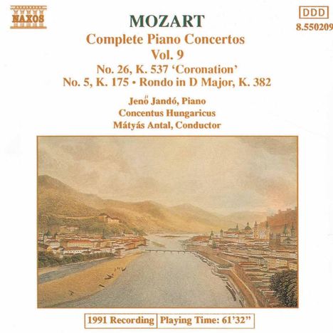 Wolfgang Amadeus Mozart (1756-1791): Klavierkonzerte Nr.5 & 26, CD