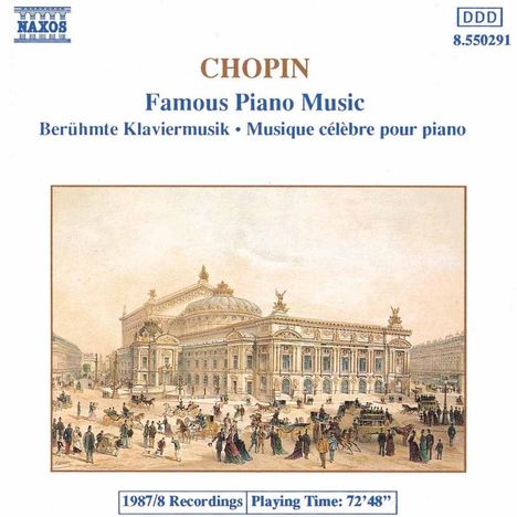 Frederic Chopin (1810-1849): Klavierwerke "Famous Piano Music", CD