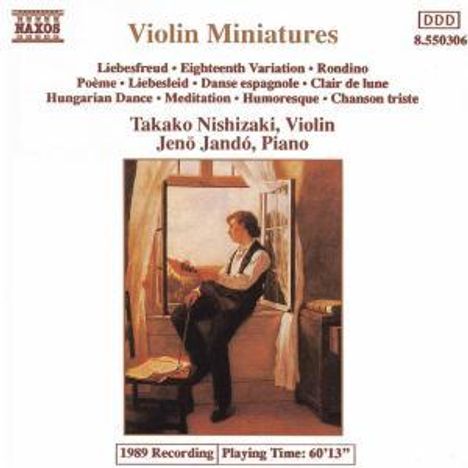 Takako Nishizaki - Miniaturen f.Violine, CD