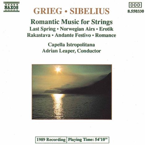 Jean Sibelius (1865-1957): Rakastava op.14, CD