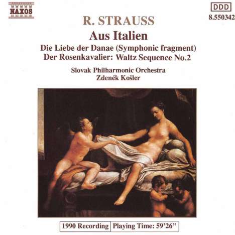 Richard Strauss (1864-1949): Aus Italien op.16, CD