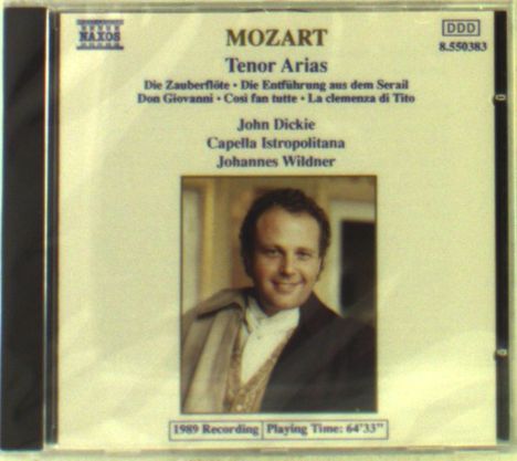 John Dickie singt Mozart-Arien, CD