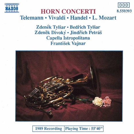 Konzerte für 2-4 Hörner, CD
